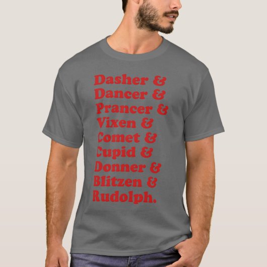 Rein Namen cadeau T-shirt (Voorkant)