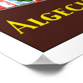 Reina Cristina ~ Algeciras Poster (Hoek)