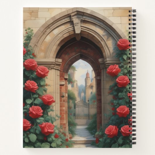 Reina de las Rosas Notitieboek (Achterkant)