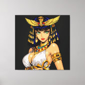 Reina egipcia canvas afdruk (Voorkant)