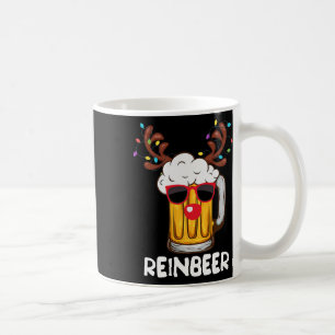 Reinbeer Funny Reindeer Beer Kerstmis Drink Xm Koffiemok