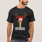 Reinbeers Reindeer Beer Kerstmis Drink Kerstmis T-shirt (Voorkant)
