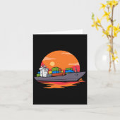 Reinboardcontainer voor zeevarenden aan boord kaart (Gele Bloem)