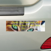 reïncarnatie...? bumpersticker (Op auto)