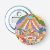 Reïncarnatie button flesopener (Voorkant)