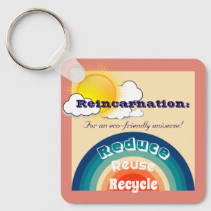 Reïncarnatie Eco-vriendelijke Sleutelhanger