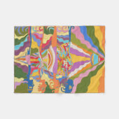 Reïncarnatie fleece deken (Voorkant (Horizontaal))