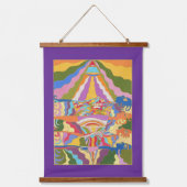 Reïncarnatie hangend wandkleed (Voorkant)