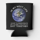 Reïncarneren op een planeet die zijn stront bij el blikjeskoeler (Voorkant)