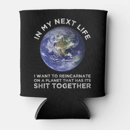 Reïncarneren op een planeet die zijn stront bij el blikjeskoeler (Voorkant)