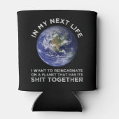 Reïncarneren op een planeet die zijn stront bij el blikjeskoeler (Achterkant)