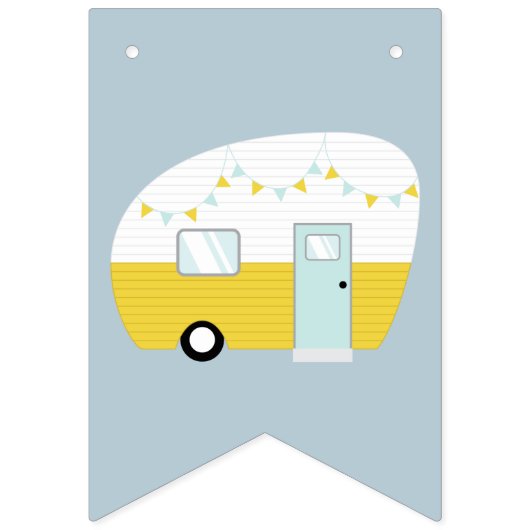  reincolecamper die het deeg van de banner bundelt (Tweede vlag)