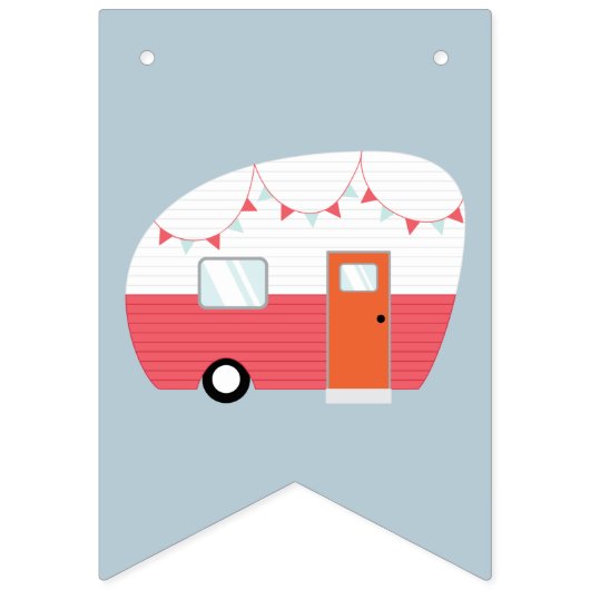  reincolecamper die het deeg van de banner bundelt (Eerste vlag)