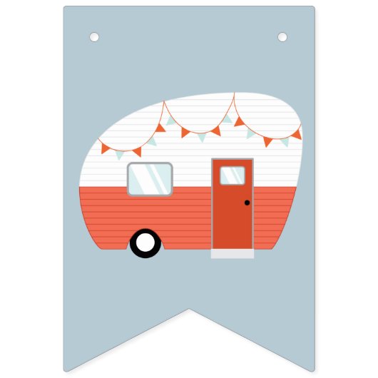  reincolecamper die het deeg van de banner bundelt (Derde vlag)