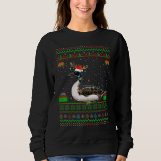 Reindebaars Santa Hat Matching Ugly Loon Bird Chri Trui