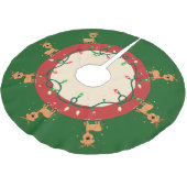 Reindebaarskirt Kerstboom Rok (Gekanteld)