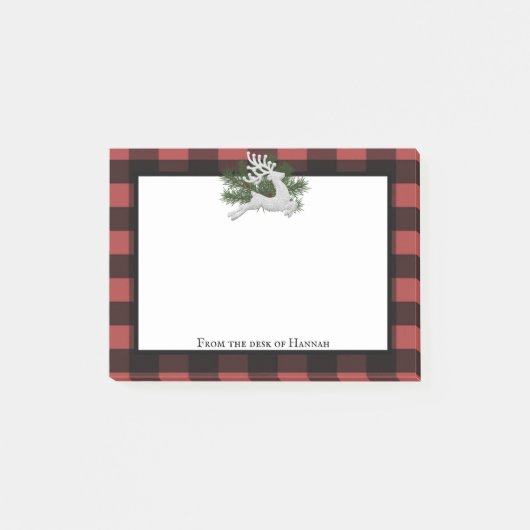 Reindebufferplaat op maat post-it® notes (Voorkant)