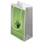 Reindedardanseringgitaar Merry-kerstboom Klein Cadeauzakje (Voorkant Gekanteld)