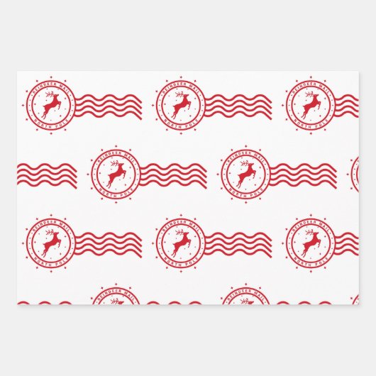 Reindedarkerst Inpakpapier Vel (Voorkant 2)