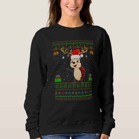 Reindedarkerstman met ladybug trui (Voorkant)
