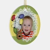 Reindedarlampjes Foto Ornament (Rechts)