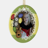 Reindedarlampjes  Foto Ornament (Rechts)