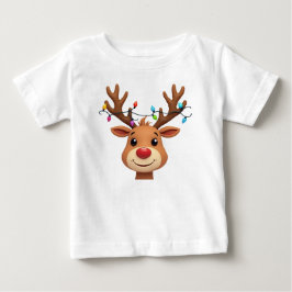 Reindedarm met kerstlampjes