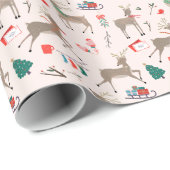 Reindedarspelen kerst cadeaupapier (Rol Hoek)