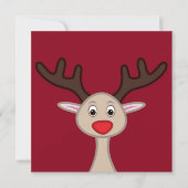 Reindedartekenfilm Kaart (Voorkant)