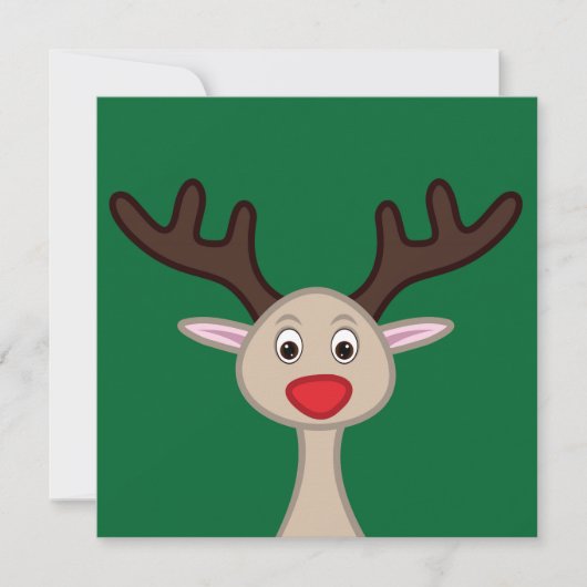 Reindedartekenfilm Kaart (Voorkant)