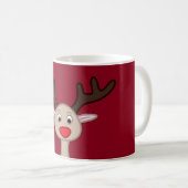 Reindedartekenfilm Koffiemok (Voorkant rechts)