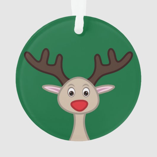 Reindedartekenfilm Ornament (achterkant)