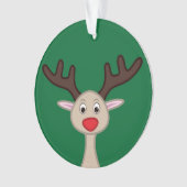 Reindedartekenfilm Ornament (voorkant)