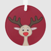 Reindedartekenfilm Ornament (achterkant)