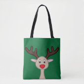 Reindedartekenfilm Tote Bag (Voorkant)