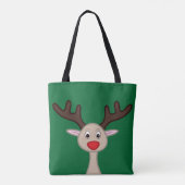 Reindedartekenfilm Tote Bag (Achterkant)
