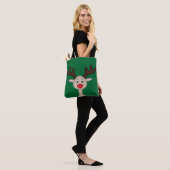 Reindedartekenfilm Tote Bag (Op model)