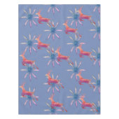 Reindeer and Snowflakes Tafelkleed (Voorkant)