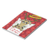 Reindeer Angel is het seizoen van de Vegan Notitieblok (Linkerzijde)