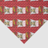 Reindeer Angel is het seizoen van de Vegan Tissuepapier (Detail)