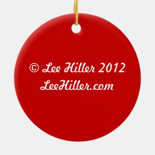 Reindeer Angel Prettige feestdagen Ornament (Achterkant)