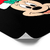 Reindeer Antlers Santa Hat  Poster (Hoek)