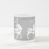 Reindeer Beer Glass Festive Mok kerstcadeaus (Center)