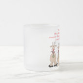 Reindeer Beste Shirt van Santa Matglas Koffiemok (Center)