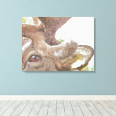 REINDEER CANVAS AFDRUK (Insitu (Houten vloer))