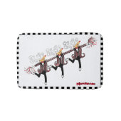 Reindeer Chorus Line Bath Mat (Voorkant)