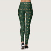 Reindeer Christmas Leggings (Achterkant)