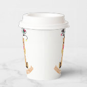 Reindeer Christmas Papieren Bekers (Rechts)