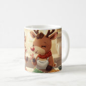 “Reindeer Cookie Magic Mug” Koffiemok (Voorkant rechts)