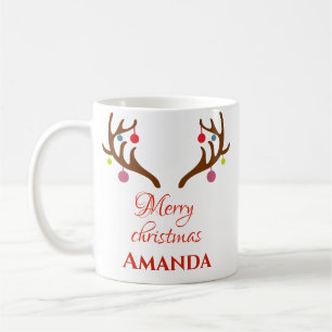 Reindeer decor - Kerst van Merry Koffiemok